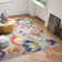 Nistler Area Rug In Grey Multi