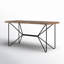 Bureau réversible en bois massif Elidge
