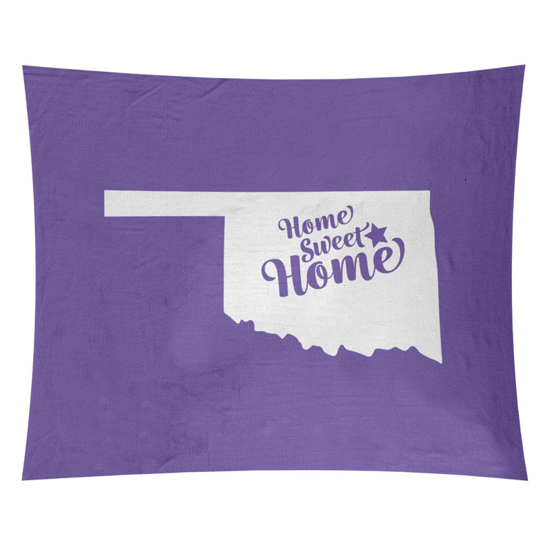 Tapisserie Sweet Home Tulsa, H 27,5 po x l 37,5 po, Mauve