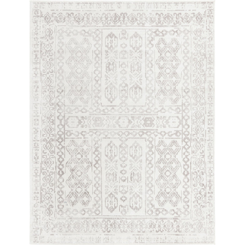 Micsunel Abstract Indoor Rug, Rectangle 8' x 10'