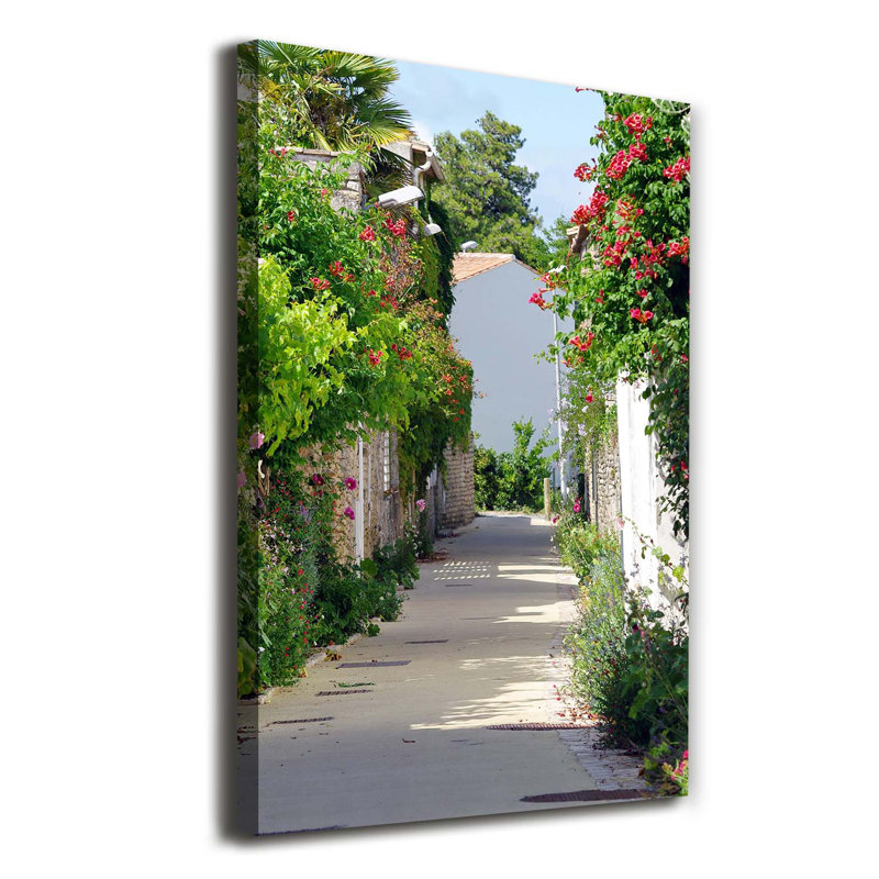 French Streets - Wrapped Canvas Print