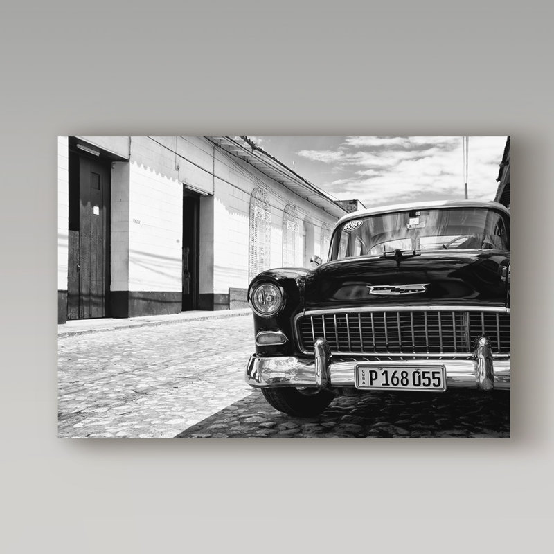 Cosey «1955 Chevy Classic Car II», reproduction de photo sur toile tendue, H 12 po x l 19 po