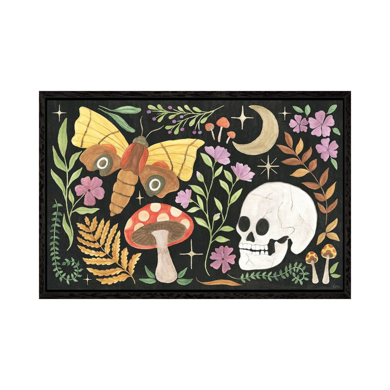 Spooky Chic I by Veronique Charron - Gallery-Wrapped Canvas Giclée on Canvas, Black Floater Framed, 152.5 cm H x 101.5 cm W
