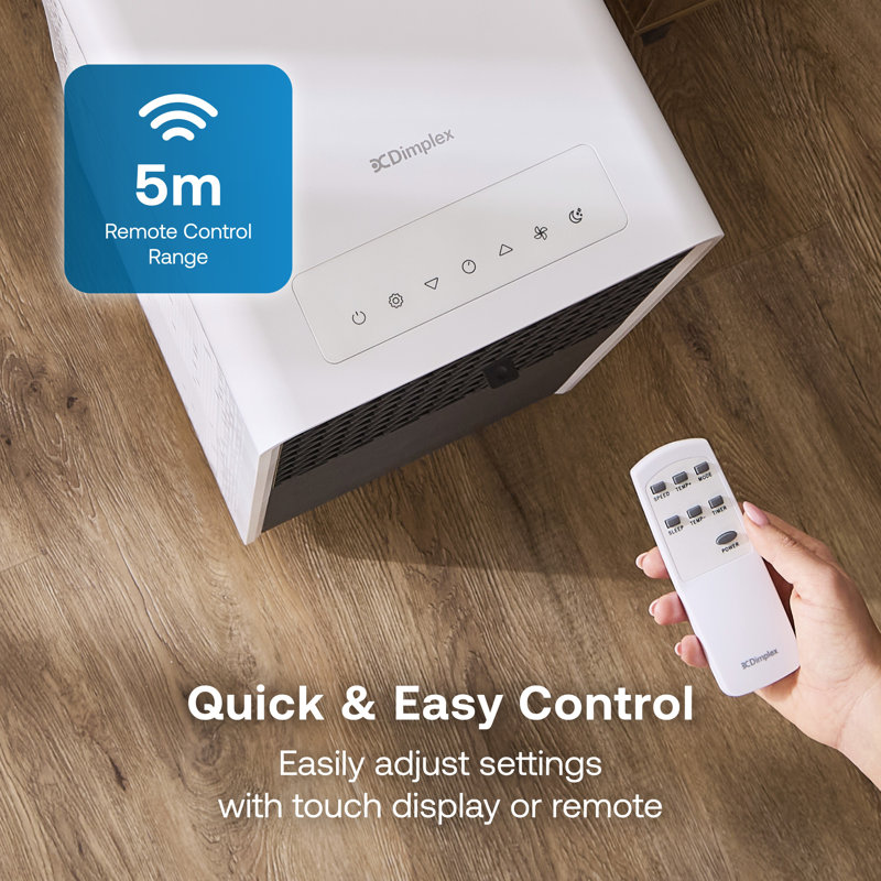 Dimplex EcoIQ Air Portable Air Conditioning Unit, 12000BTU