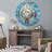 Wall Clock 36" Oversized for Living Room decor with Real Moving Gears England Collection-107103021