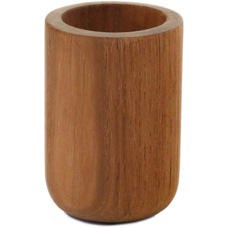 Manada™ Teak Storage Toothbrush Holder