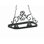 Hayley Metal Handcrafted Rectangle Hanging Pot Rack