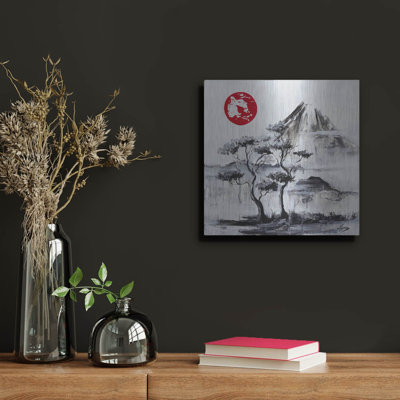 «Porcelain», art mural en métal