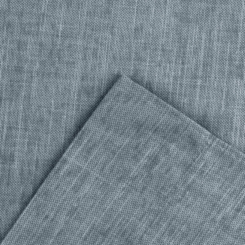 Lisa Tailored Window Valance, Dusty Blue