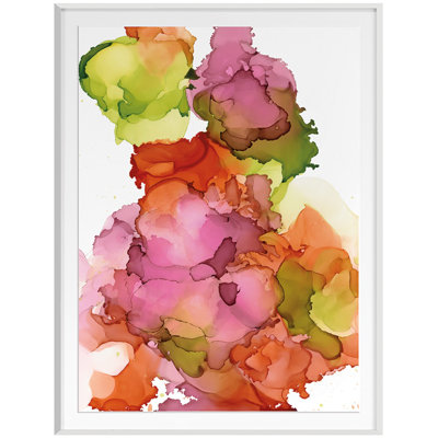 Orange Sherbet 2 Print by Chris Paschke