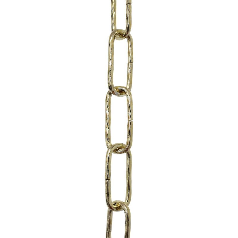 Chaîne de luminaire Twist, Laiton poli