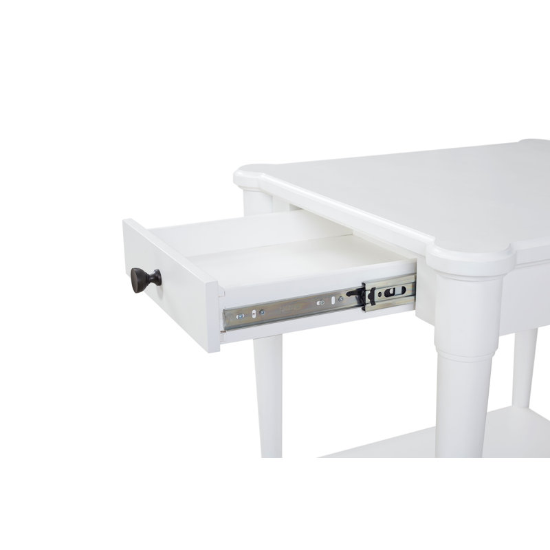 Dana Heights End Table, White