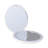 Infinity LED Compact Mirror with Strip Light, Bifold Wireless Compact Mirror with Magnifying Glass-57961625