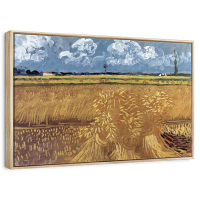 Wheatfield With Sheaves