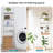 Over-the-Toilet Organizer with Adjustable 4-Tier Shelves and Tension Rod