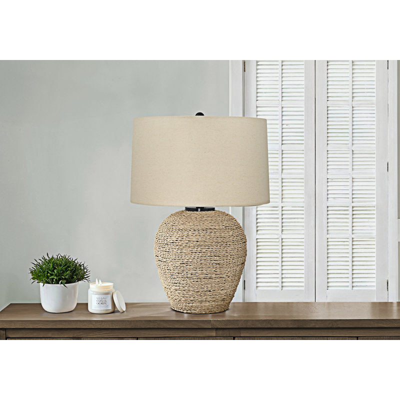 Rattan Table Lamp