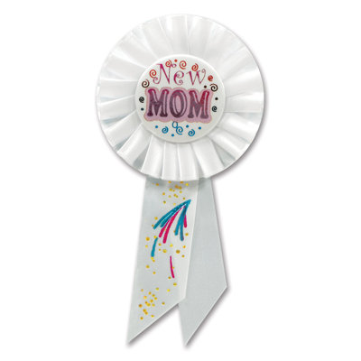 Rosette New Mom - 3 ¼ po x 6 ½ po - paquet de 6