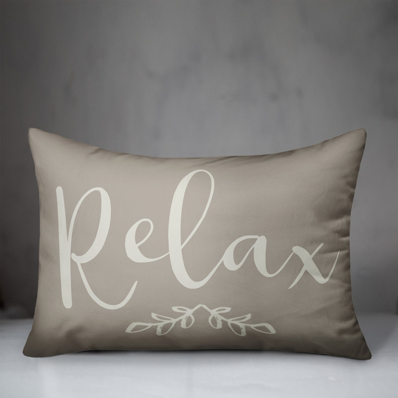 Outdoor Reversible Throw Pillow, Gray