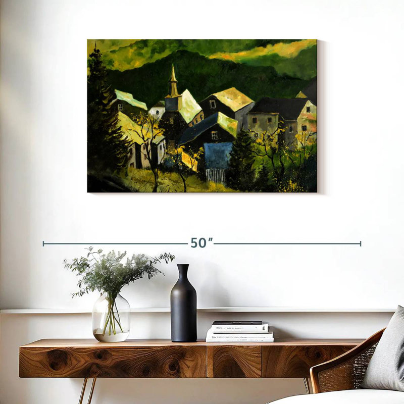 Alvord, vieille ville irlandaise, H 24 po x l 36 po