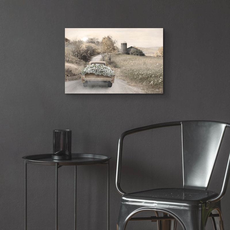 «Late Summer Livraison» par Lori Deiter, art mural en verre acrylique, H 16 po x l 24 po x P 0,2 po