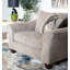 Chaise avec accoudoirs en tissu