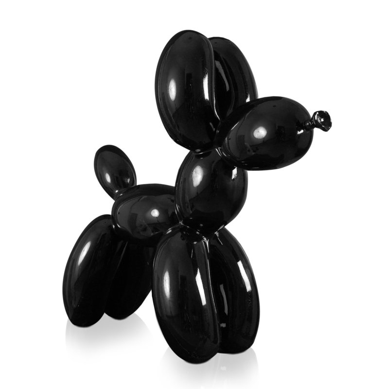 Aagje Animals Figurines & Sculptures, 46cm H x 50cm W x 18cm D, Black