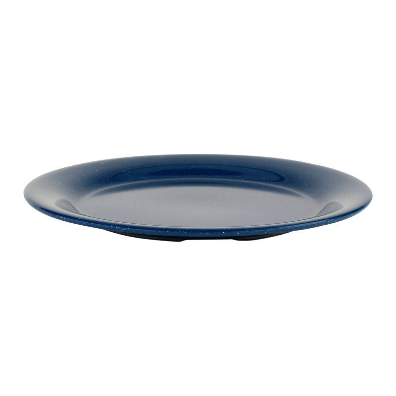 Assiette à salade en mélamine résistante aux chocs GET BF-090-TB, 9 po, bleu Texas (ensemble de 12)