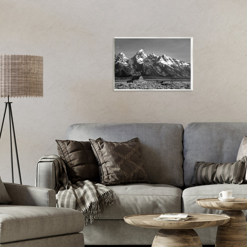 Plaque de paysage de grange John Moulton, design par Steve Toole, H 10 po x l 15 po