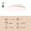Beanie 15-in White dimmable LED Flush Mount-1956235555-1956235556