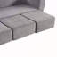 Canapé modulaire convertible avec 3 repose-pieds Ebern Designs-1218883590