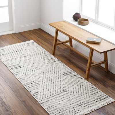 Casein Oliver Diamond Taupe Area Rug