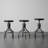 Swivel Counter Stool with Metal Frame-1034073692-951660729
