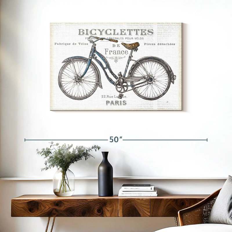 Bicycles II, 24" H x 36" W