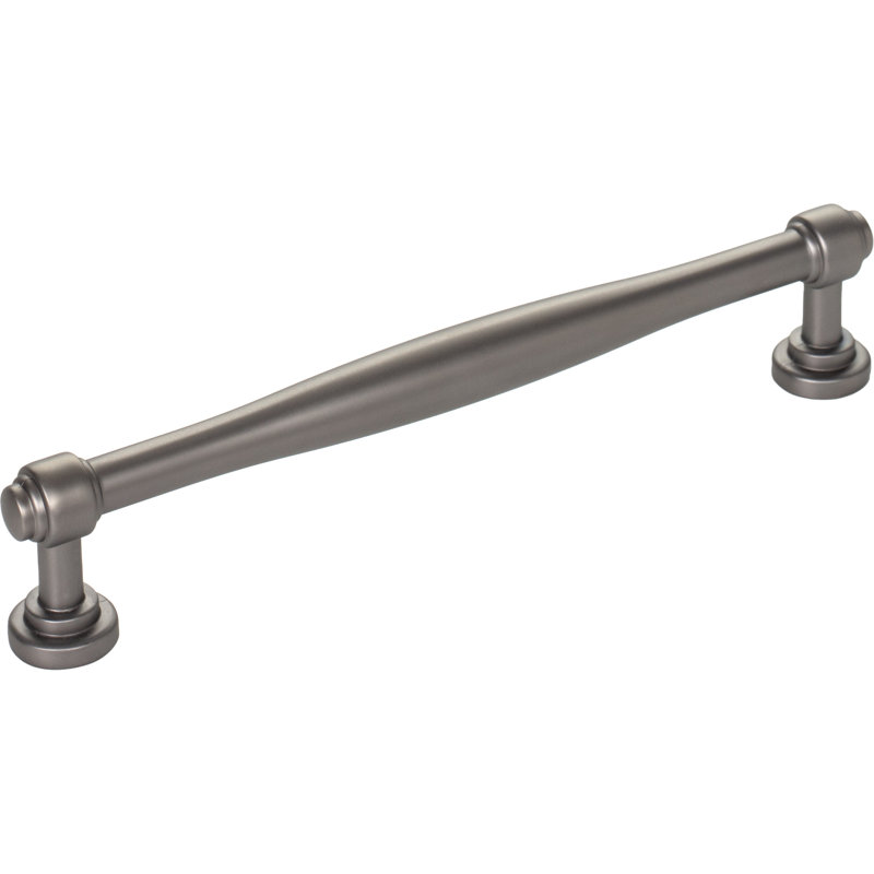 Clarence Bar pull, Ash Gray, 7 9/16" Center to Center