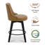Tabouret de comptoir pivotant Arathorn-975671173
