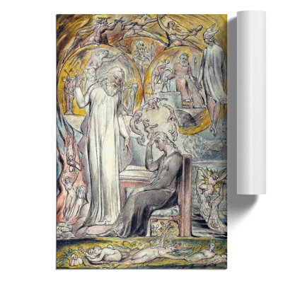The Spirit of Plato by William Blake - Frameless Print