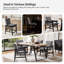 Tabouret de comptoir rembourré-109654335