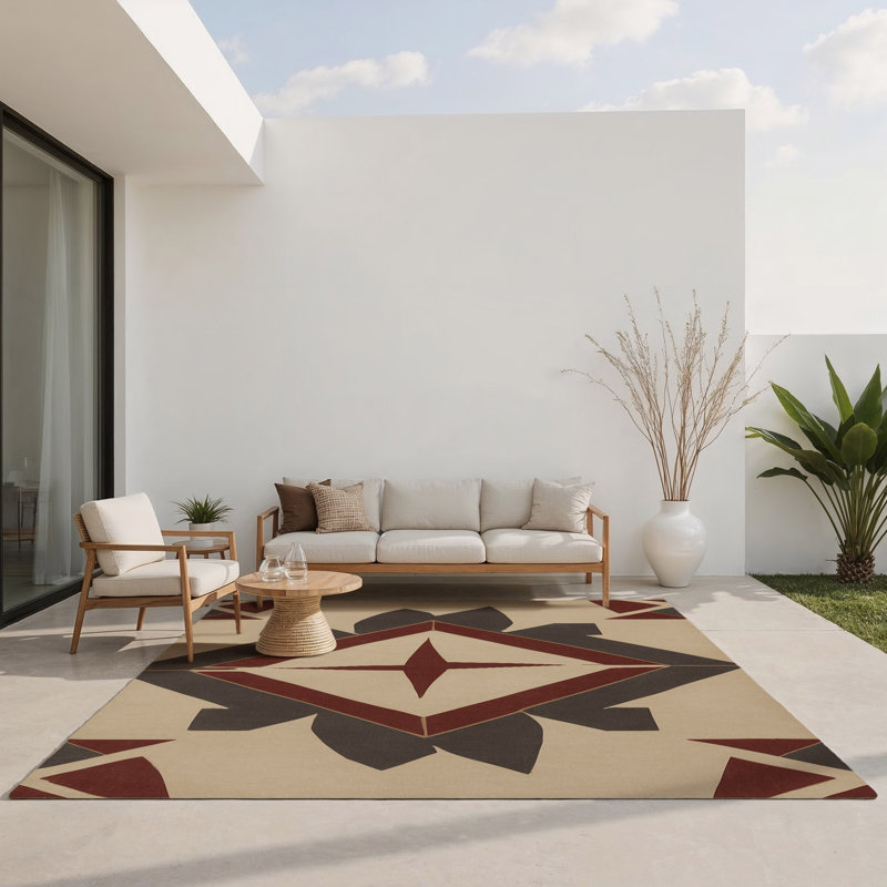 Relic Radiance Indoor And Outdoor Area Rug, Rectangle 8' x 10'