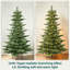 Arbre de Noël artificiel Slim Real Touch-129944521
