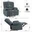 Fauteuil inclinable avec massage et vibration chauffante-1010707981