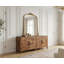 Buffet en bois massif 70 po Fiona, finition noyer-1351654835