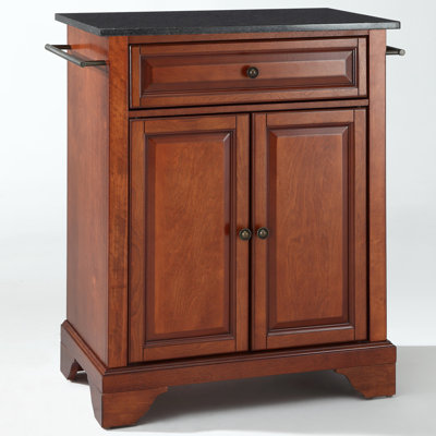 Chariot de cuisine avec plateau en granite Hedon