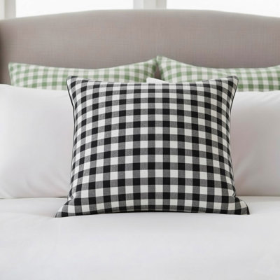 Gingham Pattern Euro Sham