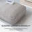 Iyanola 34'' Wide Square Geometric Pouf Ottoman-1011528817