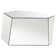 Capella 2-Piece Mirrored Coffee And End Table Set Silver