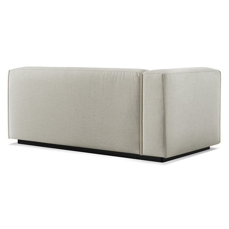 Cleon Chaise Lounge, Maharam Meld in Panda, Left Hand Facing