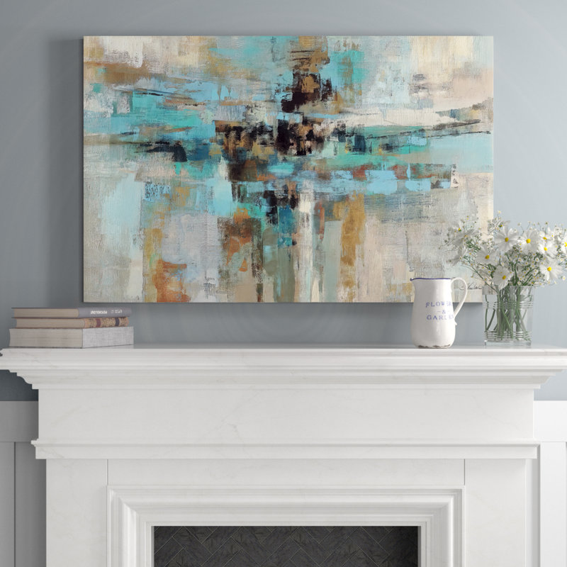 Morning Fjord - Print on Canvas, 30.48 cm H x 45.72 cm W, Wrapped Canvas