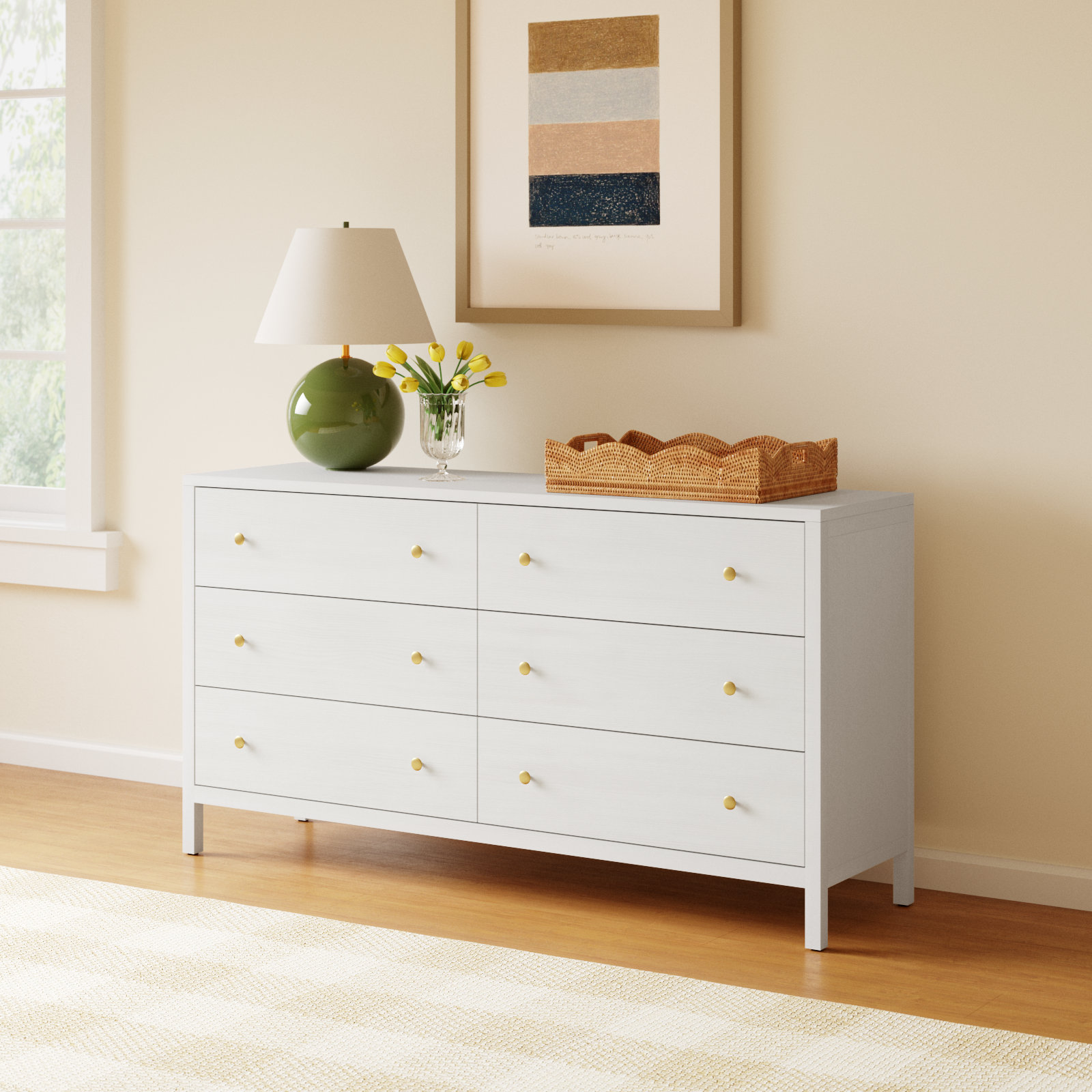 Gracie Dresser, White