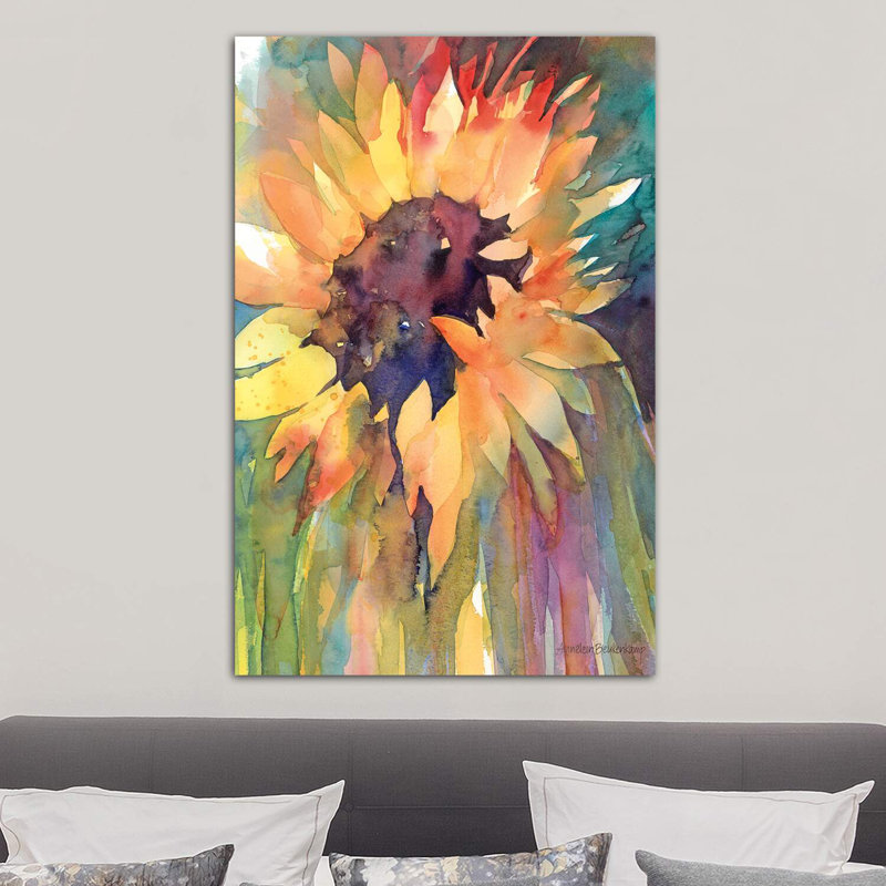 Rays Of Sun by Annelein Beukenkamp - Wrapped Canvas Painting, 101.6 cm H x 66.04 cm W x 3.175 cm D