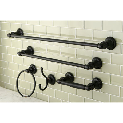 Ensemble de quincaillerie de salle de bain Kingston Brass Provence 5 pièces